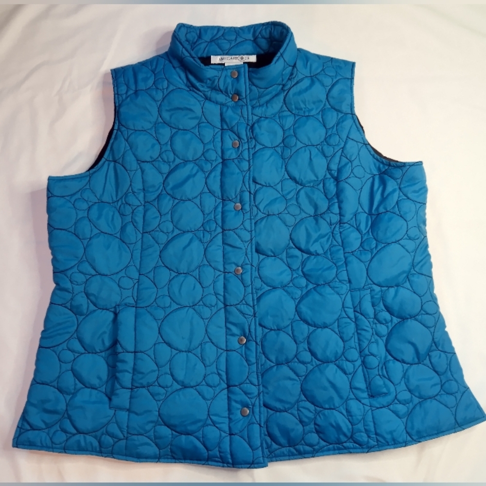 J.M.McCarroll light Weight Quilted Puffer Vest Jacket Size 2X